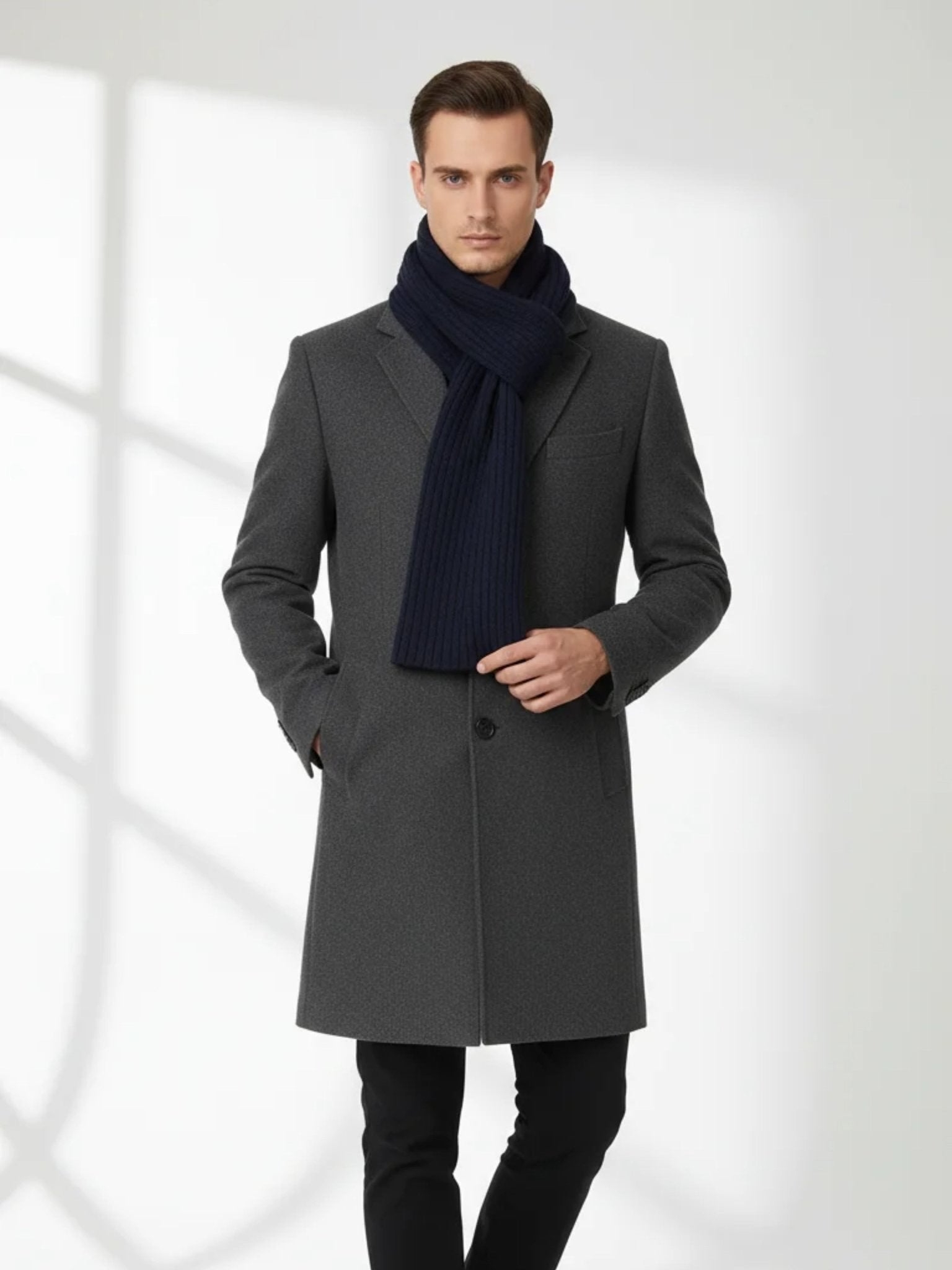ribbed cashmere scarf refined luxury accessory