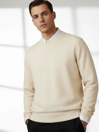 Valoriani minimalist cashmere crewneck
