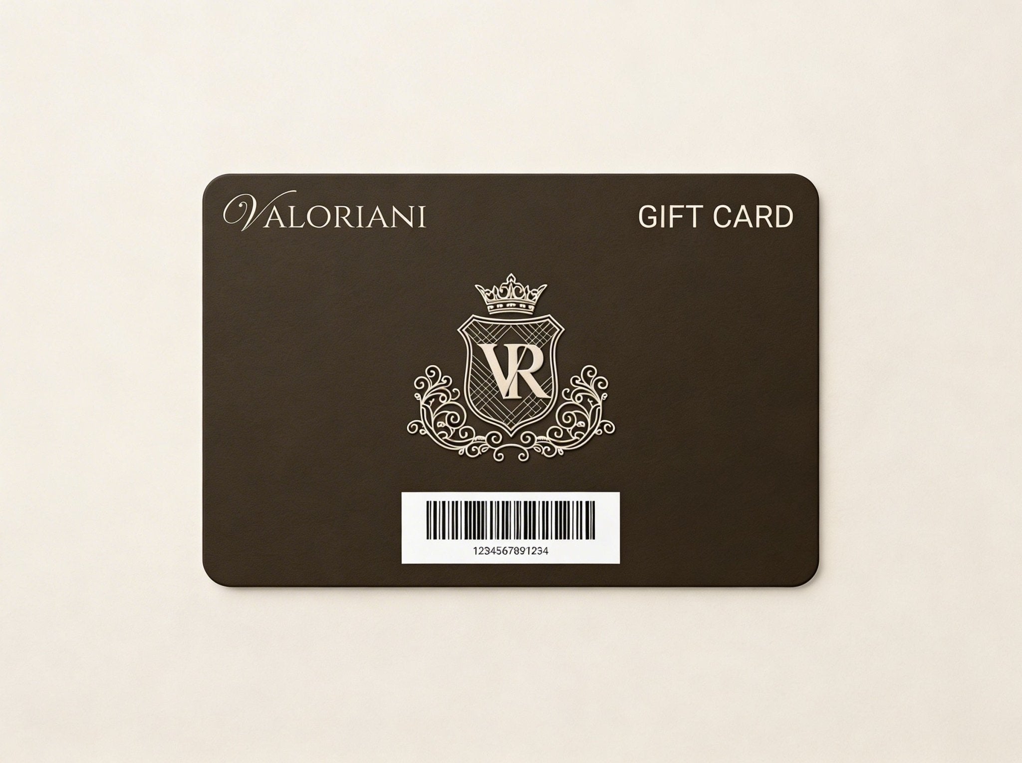 digital fashion gift card minimalist luxury design